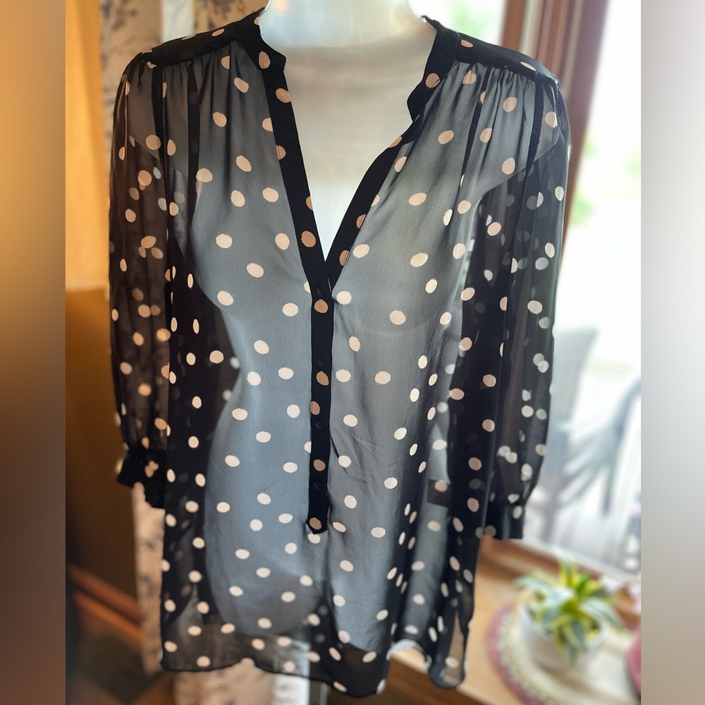 Sheer Lauren Conrad Blouse